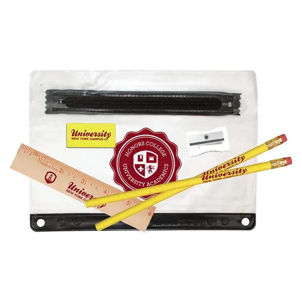 Black color option for Clear Translucent School Kit