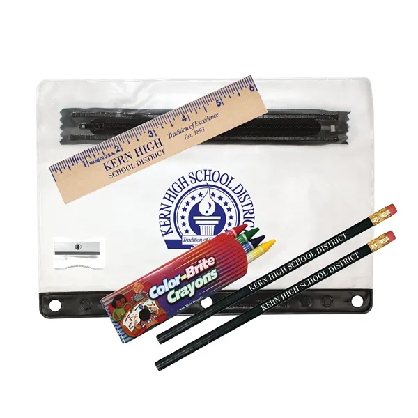 Black color option for Clear Translucent School Kit