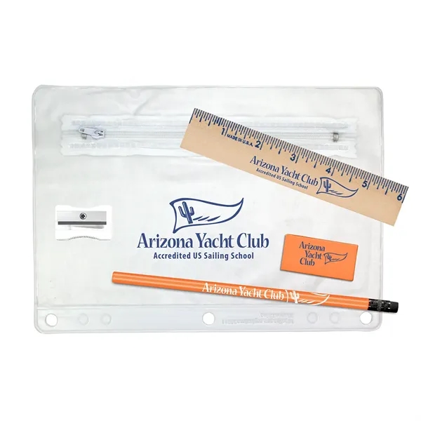 White color option for Clear Translucent School Kit