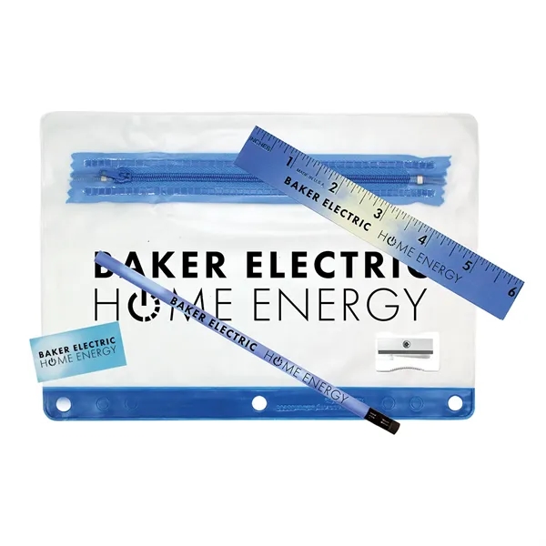 Blue color option for Clear Translucent Mood™ School Kit