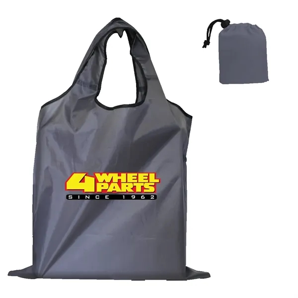 Gray color option for Rpet Fold Away Carryall, Full Color Digital