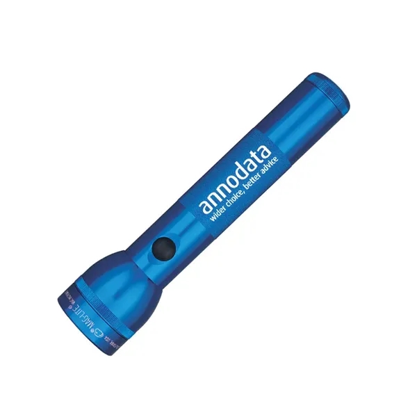 Blue color option for S2 D Maglite® 2 D Laser Engraved