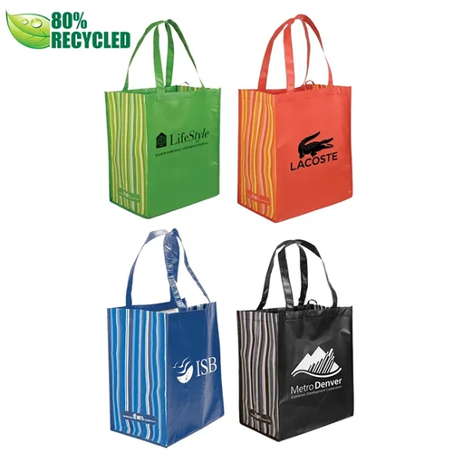 Main photo of Rpet Striped Tote Bag