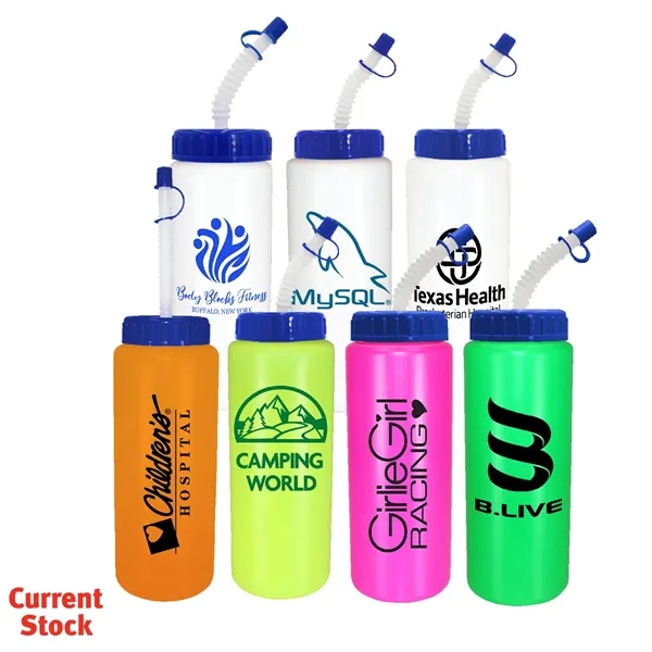 Extra color option for 32 Oz. Sports Bottle With Flexible Straw