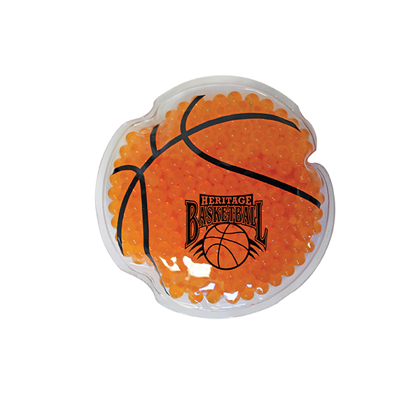 Basketball color option for Sport Gel Bead Hot/Cold Pack