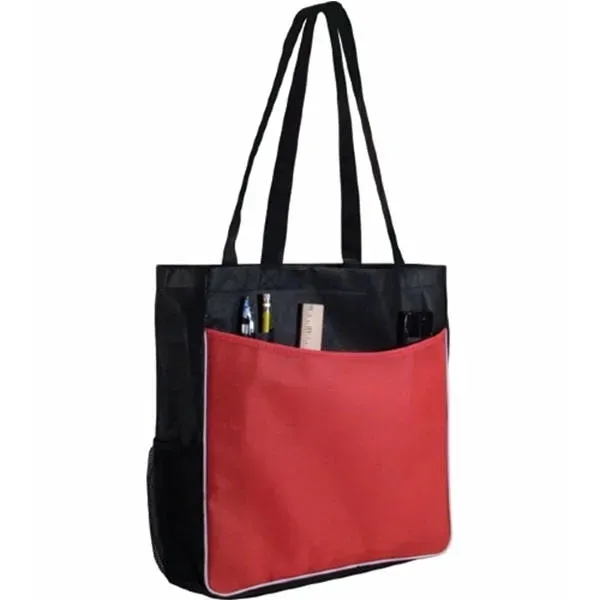 Red color option for Nw Business Tote Bag, Full Color Digital