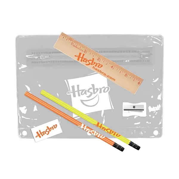 Clear color option for Premium Transparent School Kit