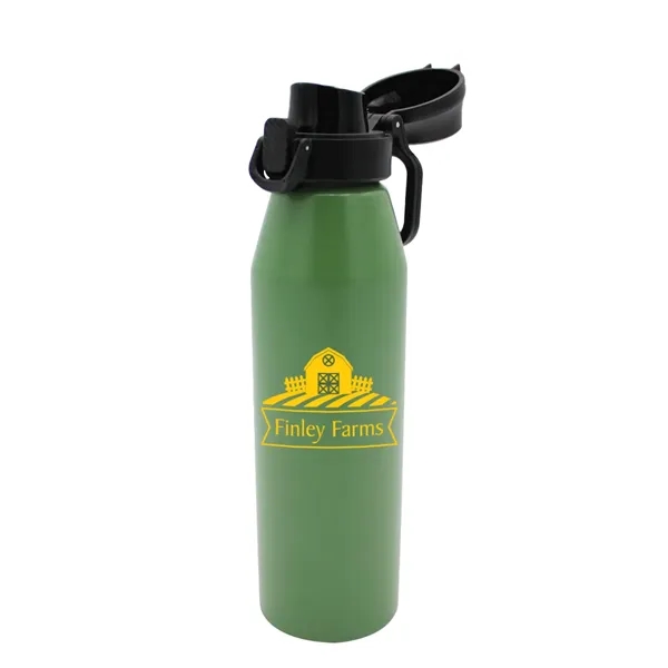 Olive Green color option for 25 Oz. Recycled Aluminum Bottle With Chug Lid