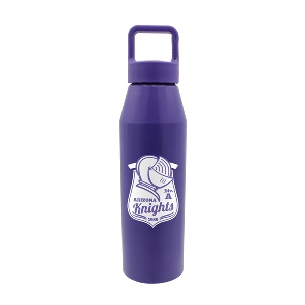 Purple color option for 25 Oz. Recycled Aluminum Bottle With Carabiner Lid
