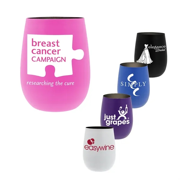 Extra color option for 12 Oz. Recycled Stainless Wine Glass