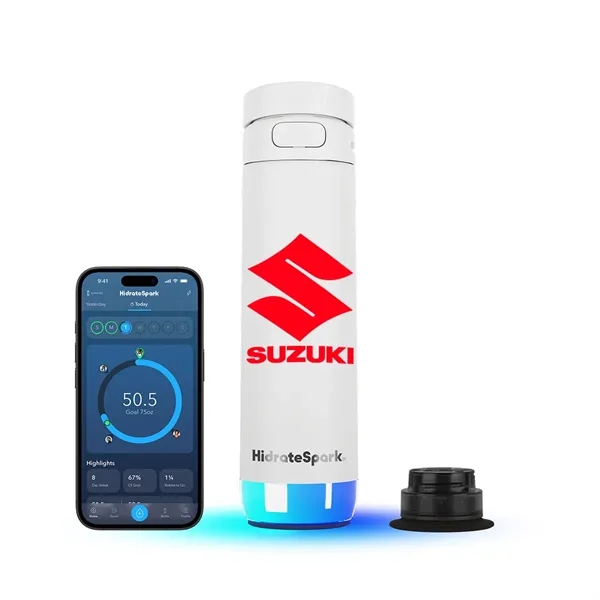 White color option for Hidrate Spark® 21 Oz. Pro 2 Bottle With Chug Lid