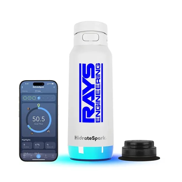 White color option for Hidrate Spark® 32 Oz. Pro 2 Bottle With Chug Lid