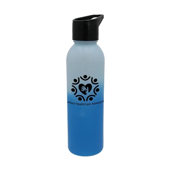 Frosted To Blue color option for Mood 24 Oz. Revolve Bottle With Carry Cap