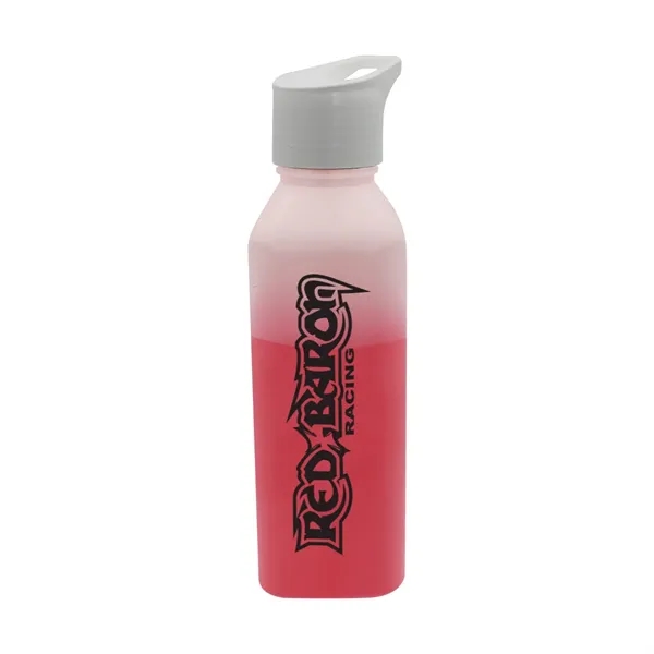 Frosted To Red color option for Mood 24 Oz. Edge Bottle With Carry Cap