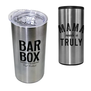Photo of 12 Oz. Stainless Slim Tumbler/Can Cooler