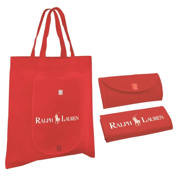 Red color option for Nw Fold 'N Go Tote Bag