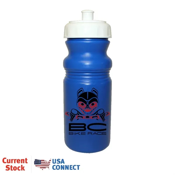 Blue color option for 20 Oz. Cycle Bottle, Full Color Digital Direct