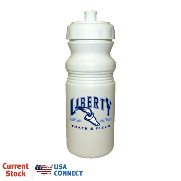 White color option for 20 Oz. Cycle Bottle, Full Color Digital Direct