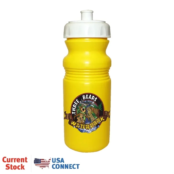 Yellow color option for 20 Oz. Cycle Bottle, Full Color Digital Direct