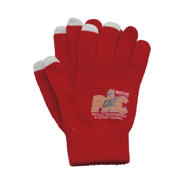 Red color option for Touch Screen Gloves, Full Color Digital