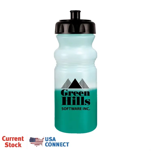 Frosted To Green color option for Mood™ 20 Oz. Cycle Bottle   Push And Pull Cap