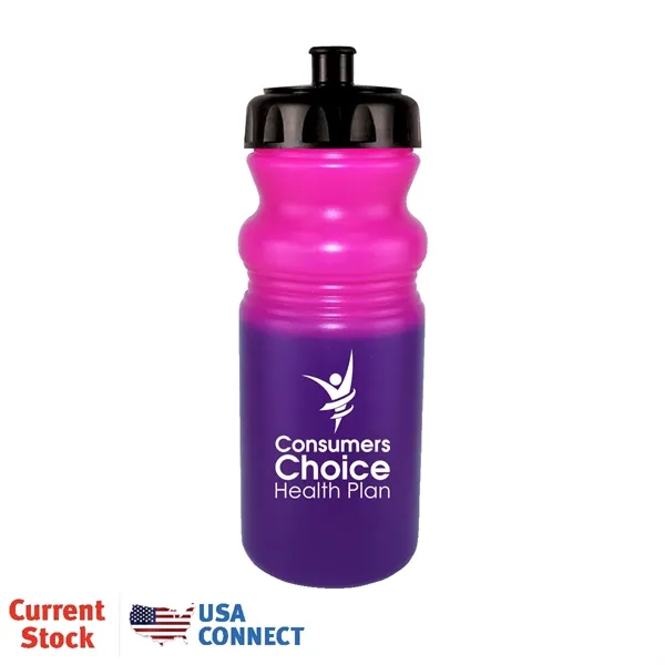 Pink To Purple color option for Mood™ 20 Oz. Cycle Bottle   Push And Pull Cap