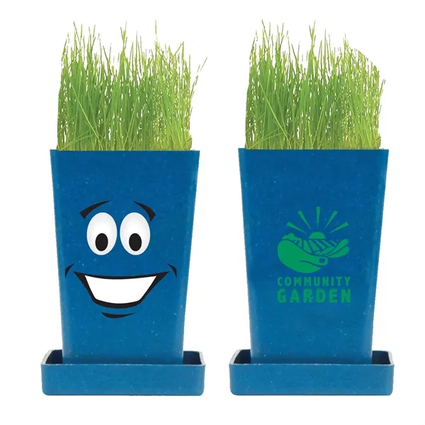 Blue color option for Expression Planter 1 Pack Planter