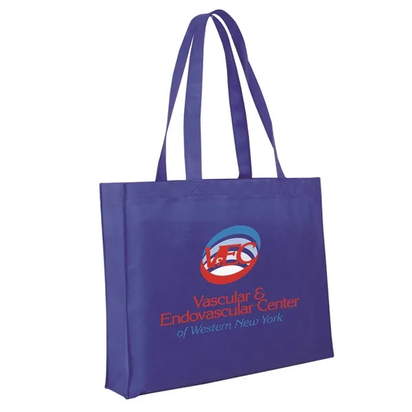 Blue color option for Nw Tote Bag, Full Color Digital