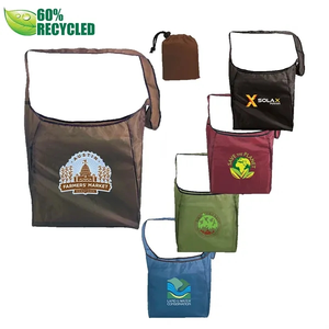 Photo of Rpet Fold Away Sling Bag, Full Color Digital