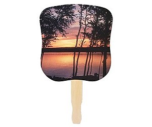 Photo of Stock Design Hand Fan   Sunset