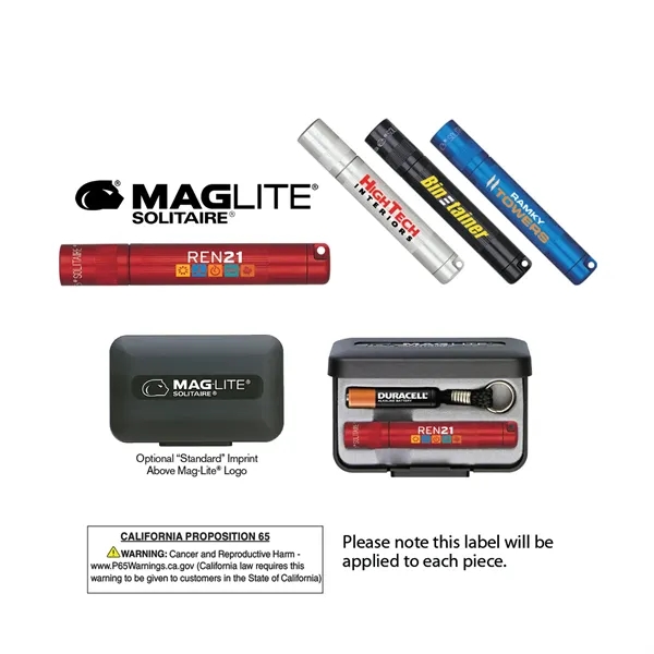 Extra color option for K3 A Maglite® Solitaire 1 Aaa, Full Color Digital