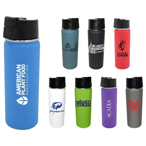 Main photo of Halcyon® 20 Oz. Sport Bottle W/ Push Button Lid