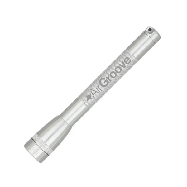 Silver color option for M3 A Mini Maglite® 2 Aaa, Laser Engraved