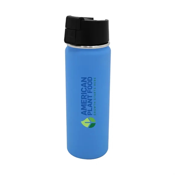 Blue color option for Halcyon® 20 Oz. Sport Bottle W/ Push Button Lid, Full Color