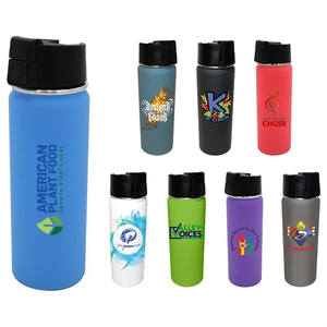 Photo of Halcyon® 20 Oz. Sport Bottle W/ Push Button Lid, Full Color