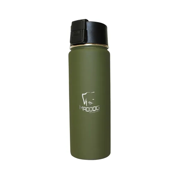 Army Green color option for Halcyon® 20 Oz. Sport Bottle W/ Push Button Lid, Laser Engr