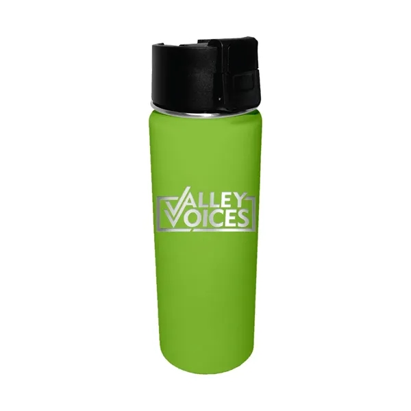 Lime Green color option for Halcyon® 20 Oz. Sport Bottle W/ Push Button Lid, Laser Engr