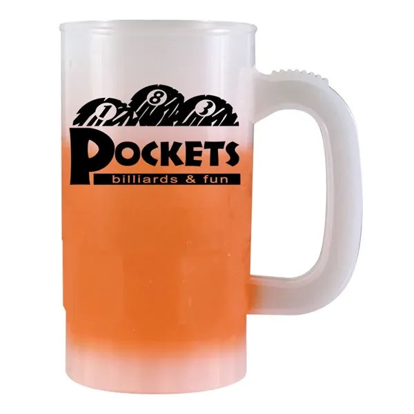 Frosted To Orange color option for Mood™ 14 Oz. Beer Stein