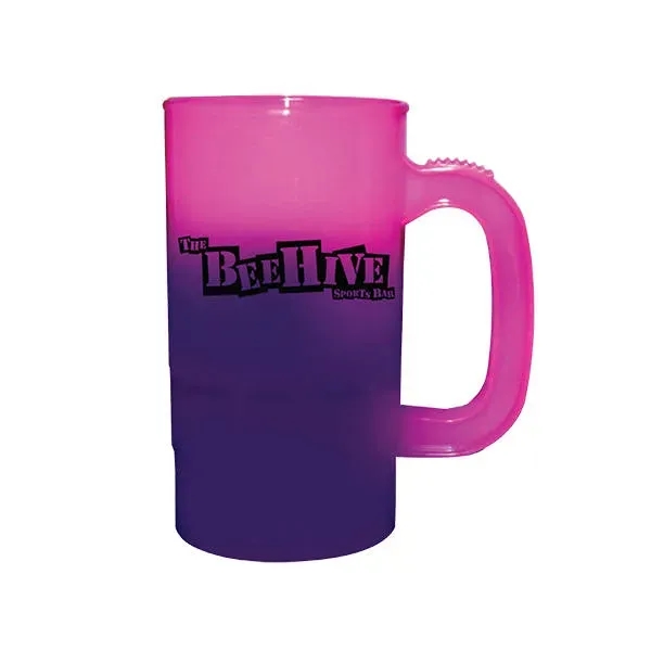 Pink To Purple color option for Mood™ 14 Oz. Beer Stein