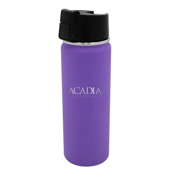 Purple color option for Halcyon® 20 Oz. Sport Bottle W/ Push Button Lid, Laser Engr