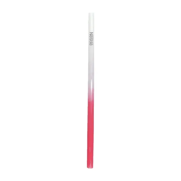 Frosted To Red color option for Reusable Mood™ Straw   6 Pack