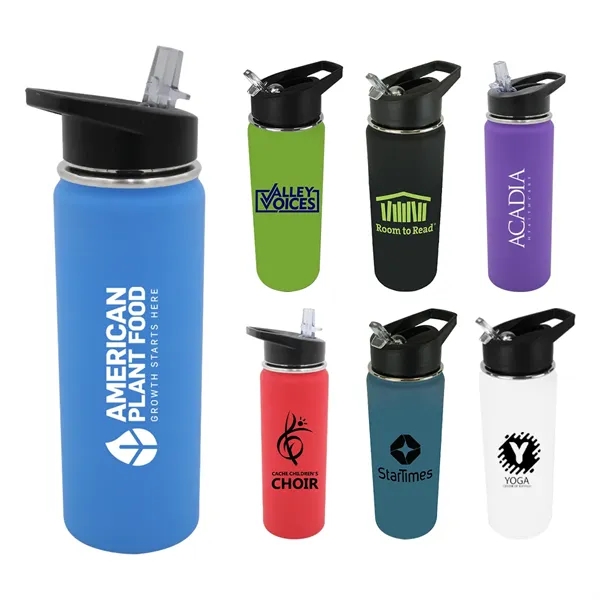 Extra color option for Halcyon® 20 Oz. Sports Bottle With Flip Straw Lid