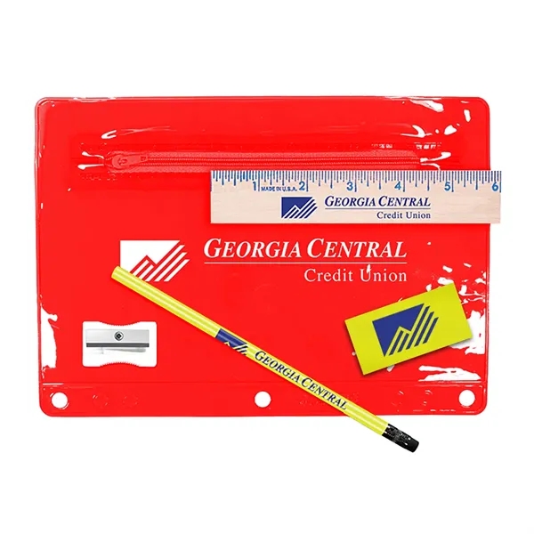 Trans Red color option for Premium Translucent School Kit