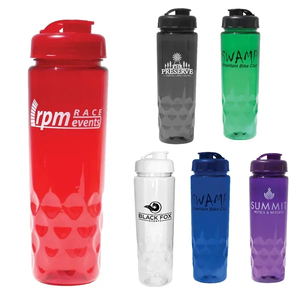 Photo of 24 Oz. Poly Saver Pet Bottle With Flip Top Cap