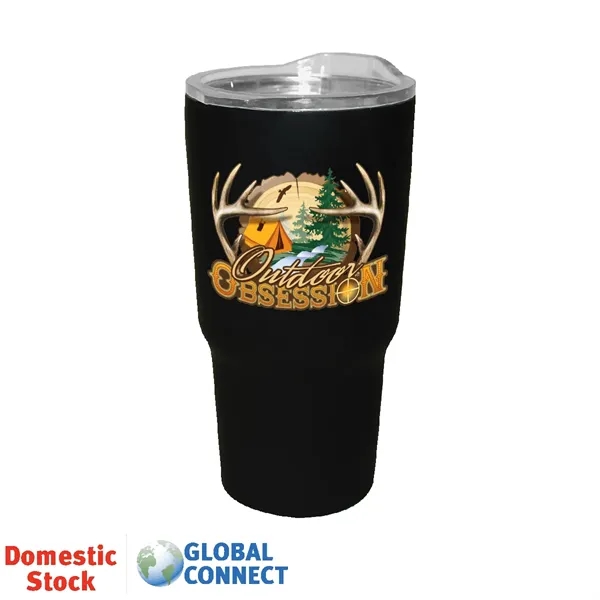 Black color option for Halcyon® 20 Oz. Tumbler, Full Color Digital