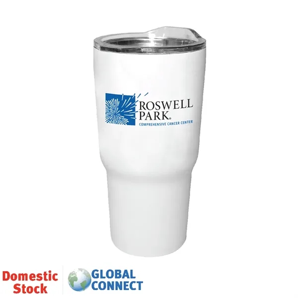 White color option for Halcyon® 20 Oz. Tumbler, Full Color Digital