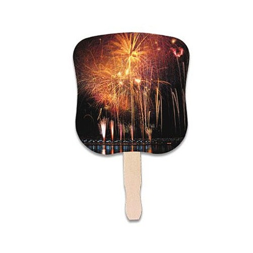 Photo of Stock Design Hand Fan Fireworks