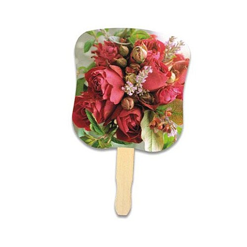 Photo of Stock Design Hand Fan Flower Bouquet