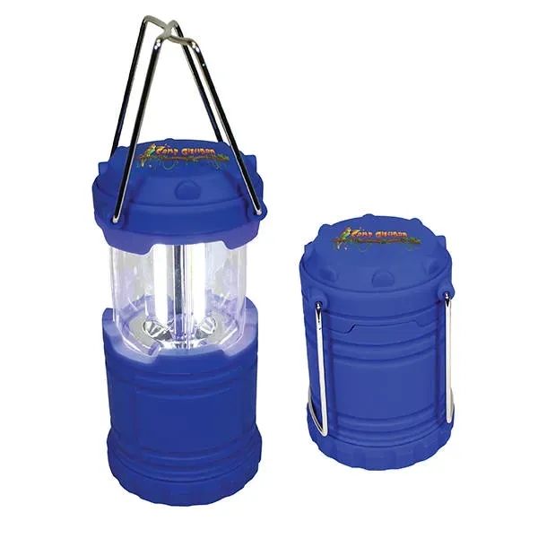 Blue color option for Halcyon® Collapsible Lantern, Full Color Digital