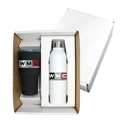 Main photo of Halcyon® Tumbler & Deluxe Bottle Gift Set, Full Color Digit